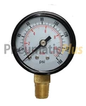 Pneumaticplus Air Pressure Gauge 1-1/2" Dial, Lower Mount, 160 Psi, 1/8" Npt. Fixed Price $7.99.