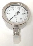 Mcdaniel Controls Inc. Steam Pressure Gauge 0-100" Wc Nos 71017A. Fixed Price $150.00.