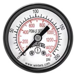 Winters PEM1422LF Pressure Gauge, To 200 Psi, 1/2 Dial, 1/8 Npt. Fixed Price $11.49.