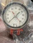 Weksler DB24-3PFP-LWB0 4.5" Double Connection 1/4" 100PSI Gauge. Fixed Price $65.00.