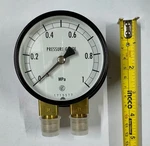 Nks Duplex Pressure Gauge Mpa Gd 10-231 B3 / 8B 75 Japan Made Two Inputs. Fixed Price $145.00.