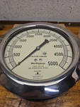 Vintage 1955 Nos Jas Marsh Mastergauge Type 100 5000 Psi Pressure. Fixed Price $59.99.