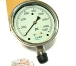 Gauge 4" Face Ss Case 0-15000 Psi 1/2" Npt Lower Liquid Filled T-FL14. Fixed Price $35.00.
