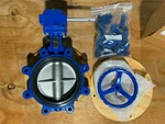 1X New Flowserve 8" Lug Butterfly VALVE-CF3M Disc-epdm SEAT-316 Ss Shaft-gear Op. Fixed Price $599.99.