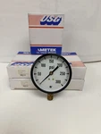 Pack Ametek Gauge 300 Psi. Glass Face DIAMETER-3.5" P505A, 1/4" Npt Bottom. Fixed Price $40.00.