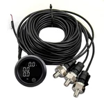 Zhsymx Three Display Pressure Air Gauge 290 Psi K.... Fixed Price $49.61.