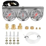 Triple Gauge Kit Water/amp/oil 2'' 52MM Dc 12V Mechanical Set Ca.... Fixed Price $37.57.