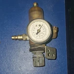 Norgren Industrial Air Pressure Regulator With Gauge, Adjustment Knob, 100 Psi. Fixed Price $35.00.