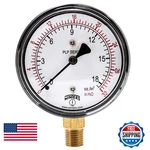 Winters Instruments Plp Series Steel Dual Scale Pressure Gauge Brass. Fixed Price $68.72.