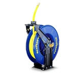 Goodyear Industrial Retractable Air Hose Reel - 1/2" 50' Ft, 300 Psi Max,. Fixed Price $338.30.