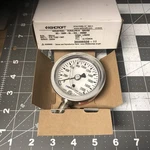 Ashcroft 25-1009-SW-02L-2000#-XLJWP Industrial Duralife Gauge 2.5" (LA60L). Fixed Price $34.99.