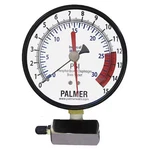 Wahl 40KBDLA15#HG Pressure Gauge, Psi, In Dial, 3/4 Npt, Bottom. Fixed Price $129.99.