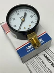 Ametek Usg 163269 0-60 Psi Pressure Gauge 2" 1/4" Npt, Brass Lower Middle. Fixed Price $16.04.