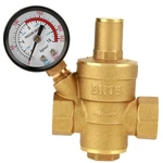 DN15 Water Pressure Regulator Npt 1/2" Adjustable Brass Reducer Gauge Meter. Fixed Price $23.89.