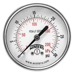 Lead-free Pressure Gauge, To 30 Psi, 1/2 In 1/4 Npt, Center Back. Fixed Price $22.79.