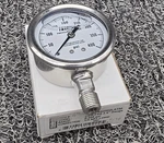 Trerice Pressure Gauge, 2.5", 0-400PSI. 1/4" Npt Lower. D83LFSS2502LA150.. Fixed Price $43.50.