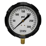 Span LFS310-300-PSI-G-QC-CERT Industrial Pressure Gauge, 1/4 Npt, Bottom. Fixed Price $88.19.