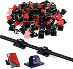 Gwhole 100PCS Adhesive Cable Clips Cord Organizer Wire Management For Car Office. Fixed Price $13.85.