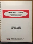 Vtg Marshalltown Mfg Catalog Instruments Pressure Gauges Thermometers 1969. Fixed Price $23.98.