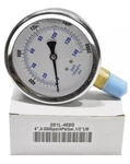 Stainless Steel Pressure Gauge 201L-4020, 4", 0-2000 Psi, 1/2" Lower Mount. Fixed Price $24.99.