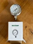 Reotemp Industrial Stainless Steel Pressure Gauge PM25C1A4P19 2.5 Dia. Fixed Price $20.00.