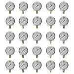 25 Pack Liquid Filled Pressure Gauge 0-600 Psi, 2.5" Face, 1/4" Npt Lower Mount. Fixed Price $317.33.
