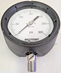 Reotemp PT-45-P-1-A-2-P21-SGLPT45 Process Pressure Gauge 4.5" 300 Psi 1/2" Npt. Fixed Price $69.99.