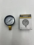 (QTY4) Boshart Industries PG-100NL,PRESSURE Gauge To PSI,2" Face Lead Free. Fixed Price $24.99.