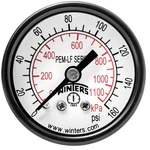 Winters 11/2 Inch Dial Dry Pressure Gauge 0160 Psi/kpa 1/8 Npt Mount. Fixed Price $30.82.