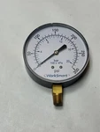 Worksmart Pressure Gauge Gage 0-300PSI 1/4"NPT. Fixed Price $22.99.
