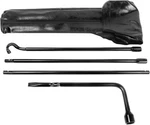 Spare Tire Tool Kit With Jack Handle Wheel Lug Wrench. Fixed Price $45.16.