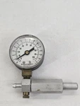 Ashcroft Pressure Gauge With An Attached Fitting. Fixed Price $21.38.