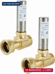 (pack Of 2) Efield S-241 Stainless Steel Water Hammer Arrestor For Washing Machi. Fixed Price $51.84.