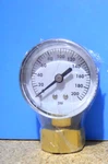 Orbit 91130 Brass Pressure Gauge, Measure Water To 200 Psi, 3/4" Inlet. Fixed Price $9.25.