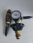Western Enterprises RPB-6 Compressed Helium Gas Regulator Brass. Fixed Price $19.95.