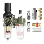 Cnzg Pneu Npt 1/4 Regulator With Gauge,air Compressor Water Separator Wit.... Fixed Price $36.06.