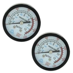 Bivethoi 2 Pcs Air Pressure Gauge 1/4" Npt Center Back Mount Compressor P.... Fixed Price $15.89.