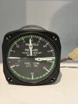 United Instruments Manifold/fuel Pressure Gauge 10-50 Hg 0-20 Psi P/n# 6311A. Fixed Price $249.00.