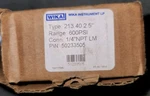 Wika Instrument Pressure Gauge 600 Psi 213.40 2.5" 1/4" Npt Lm Pn 50233505. Fixed Price $49.99.