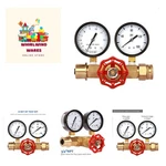 Water Pressure And Flow Gauge Assembly, Dual Measurement For 0-160 .... Fixed Price $77.99.