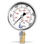 5000 Psi Glycerin Filled Pressure Gauge 2.5" Dial 1/4 Npt Low Mount Industrial. Fixed Price $31.97.