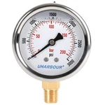 Glycerin Filled Pressure Gauge 3000PSI/200BAR Stainless Steel 2.5 Inch Dial. Fixed Price $16.63.
