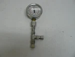 Wika Liquid Filled Gauge To -30 In.hg 0-15 Psi With Parker Fittings. Fixed Price $44.99.