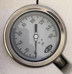 Duro Instruments Pressure Gauge 42070633 0-160 Psi 1/2NPT New!!. Fixed Price $50.00.