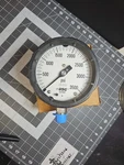 Ametek 1981 4-1/2" Pressure Gauge 0-3500PSI Anpt Bottom Connection 150035X. Fixed Price $29.99.
