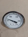 Ashcroft EI60 060 Dial THERMOMETER,BI-METALLIC,0-250 Deg F...1/2" Npt 6" St. Fixed Price $79.99.