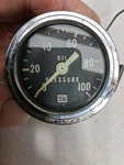 Vintage 0-100 Stewart Warner Oil Pressure Gauge Sw 427 208 Made Usa. Fixed Price $49.99.