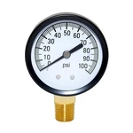 Joywayus 0-100 Psi Pressure Gauge Brass 1/4 Npt Bottom Mount. Fixed Price $14.88.