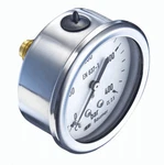 Bourdon Hydraulic Pressure Gauge Back 16BAR Connection Size 1/4 MIT3F20B24. Fixed Price $8.00.
