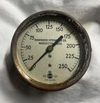 Antique Fire Sprinkler Water Pressure Gauge 1953 Vintage Steam Punk Wow Us. Fixed Price $49.99.